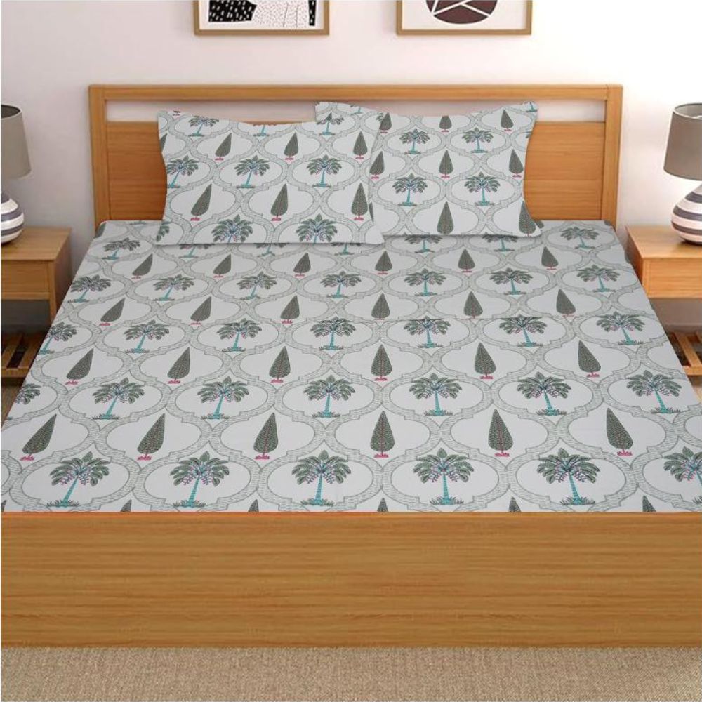 pure jaipuri cotton bedsheet