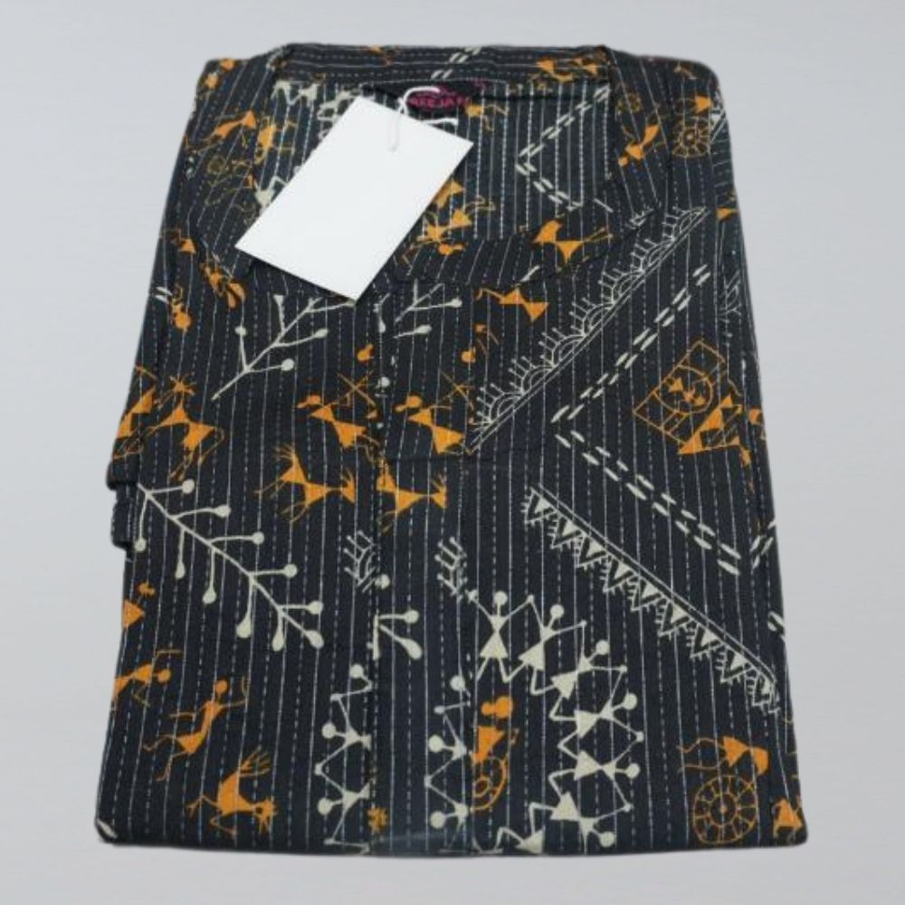 Cotton Jaipuri Print Kurti