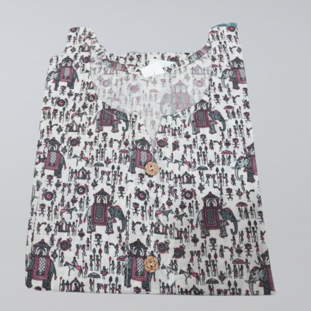 Jaipuri Print Cotton Kurti